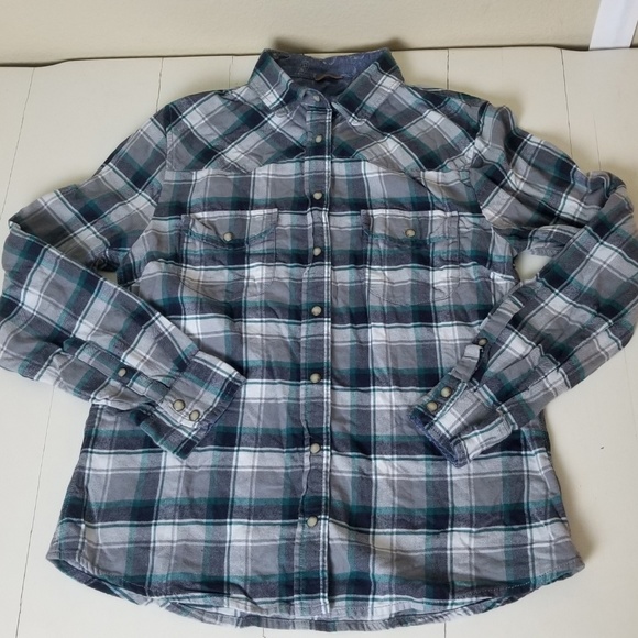 JACHS Girlfriend Tops - Jachs Girlfriend Button Up Top